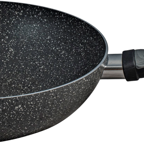 Beaver Brand Wok Pfanne Lock-Up Griff Ø 28 cm - Camping Pfannen & Woks