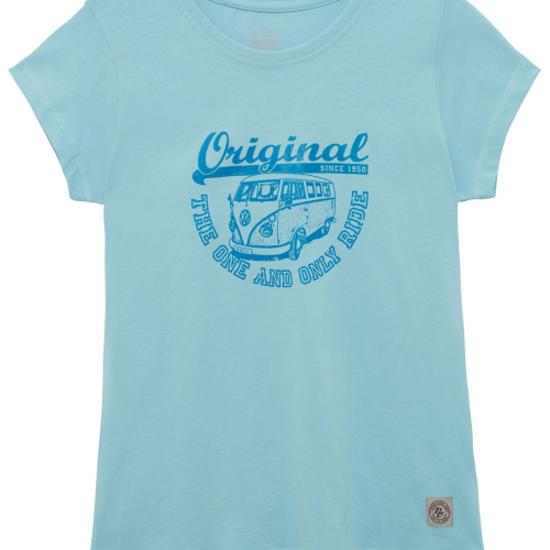Van One Original Ride Damenshirt hellblau XL - Damenshirts, -blusen & -pullover von Van One Classic Cars