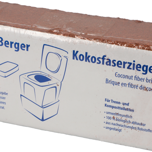 Berger Kokosfaserziegel - Toilettenbeutel & Toilettenzubehör