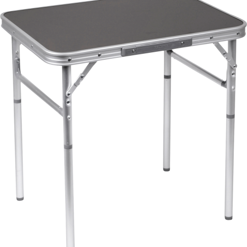 Bo-Camp Alu Campingtisch Grau 2 Stufen 60 x 45 cm - Klapptische