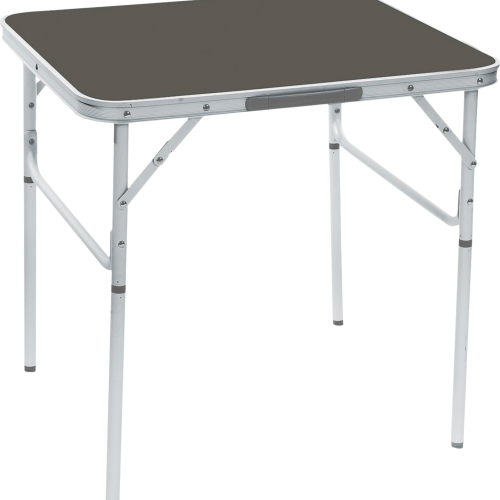 Bo-Camp Alu Campingtisch Grau 2 Stufen 70 x 60 cm - Klapptische