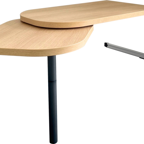 VierTec Tisch-Komplettsystem mit Tischplatte / Ausdrehplatte und Tischgestell  - Tischgestelle