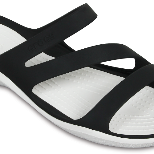 Crocs Swiftwater Damensandalen schwarz 34-35 - Damenschuhe
