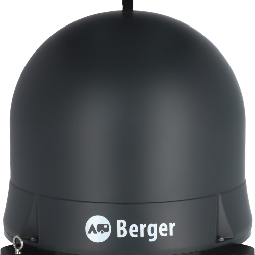 Berger Move 2.0 Mobile Satelliten-Antenne grau - Camping-Sat-Anlagen