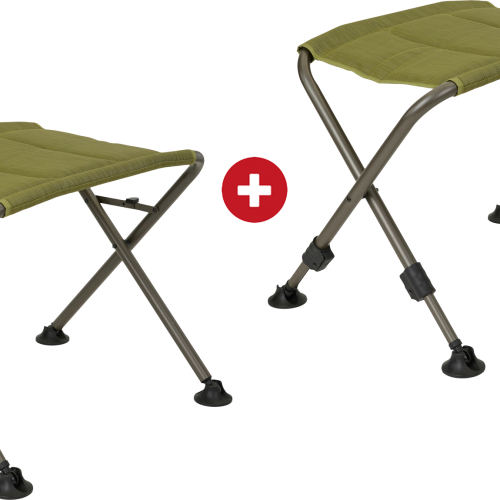 Berger Slimline Beinauflagen 2er Set olive - Beinauflagen