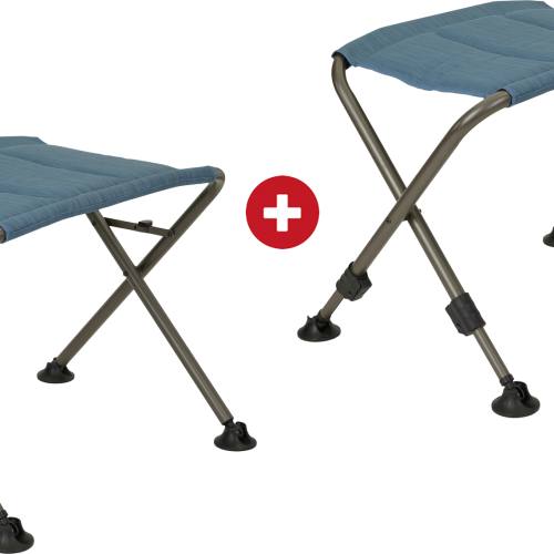 Berger Slimline Beinauflagen 2er Set blau-persisch - Beinauflagen