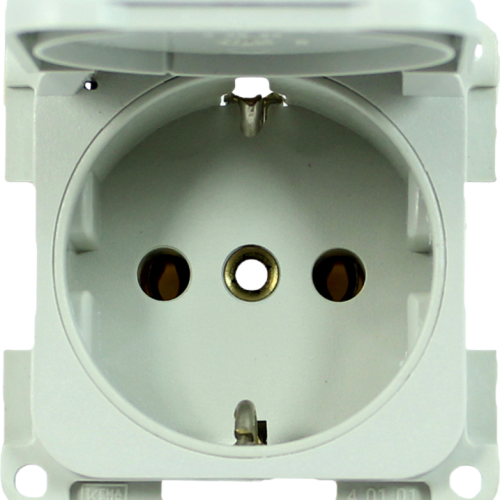 Inprojal System 10.000 Schutzkontaktstecker Steckdose  grau K - Schalter, Taster & Rahmen