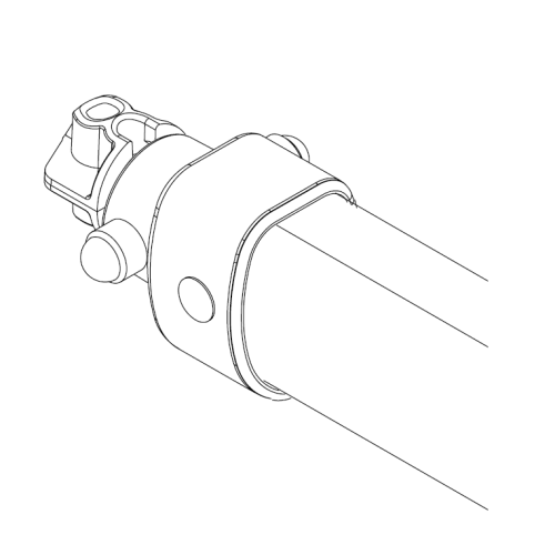 Thule Adapter 4 Point Fixation Adapter-Set auf Fiamma-Halterung  - Fahrradträger Zubehör