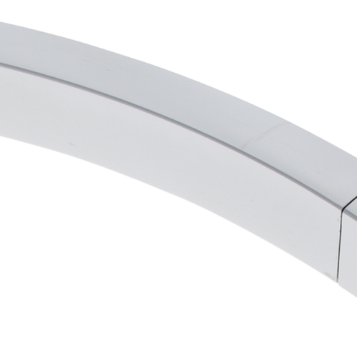 Comet Duschauslauf mit Rohrknie Serie Capri Kompakt 16 cm chrom  - Duschsysteme