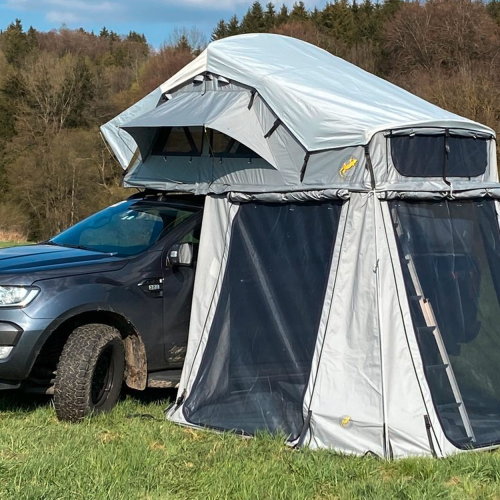 Gordigear Dachzelt Daintree 140 cm inkl. Vorzelt für 2 Personen  - Dachzelte