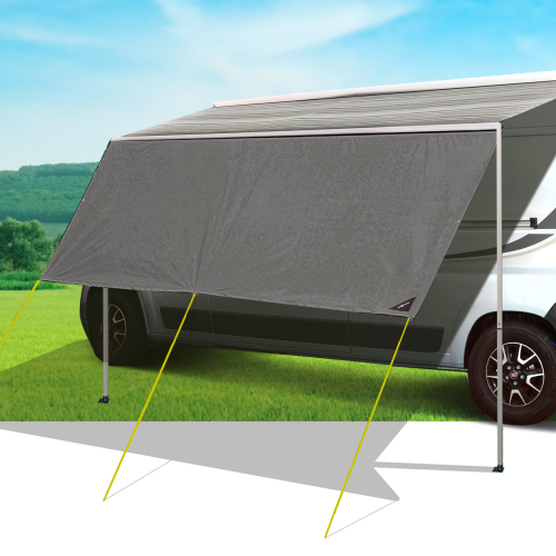 Brunner Sunny View Sonnensegel 340 x 190 cm grau  - Sonnensegel & Vordächer