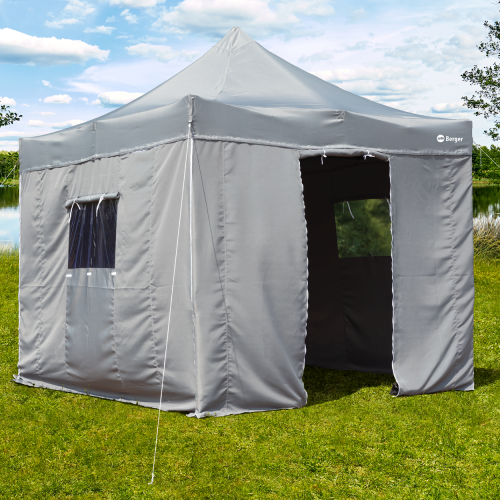 Seitenwand 4er Set Berger Faltpavillon 3x3 m - Pavillons & Tarps