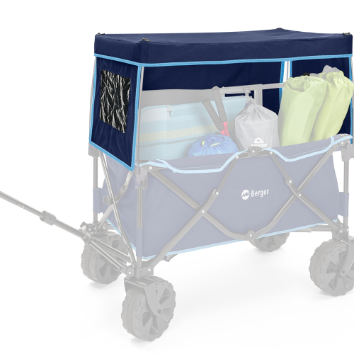 Berger Sonnendach für Berger Bollerwagen - Transportieren & Befestigen