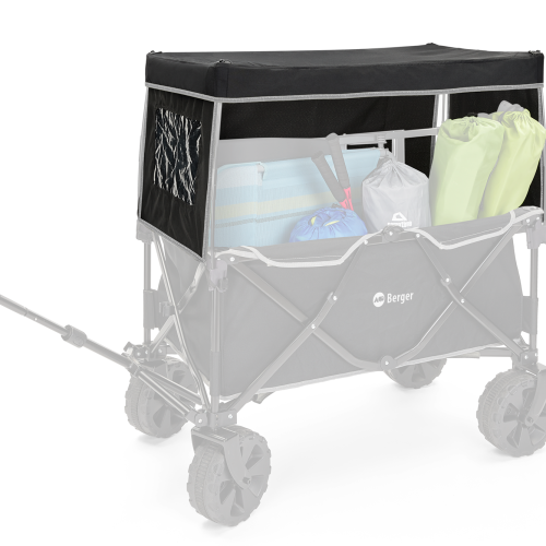 Berger Sonnendach für Berger Bollerwagen - Transportieren & Befestigen