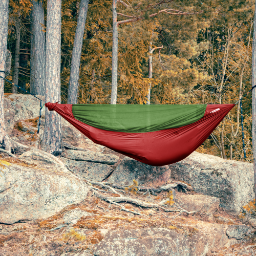 Ticket to the Moon Original Pro Hammock Hängematte 325 x 200 cm Burgundy - Hängematten