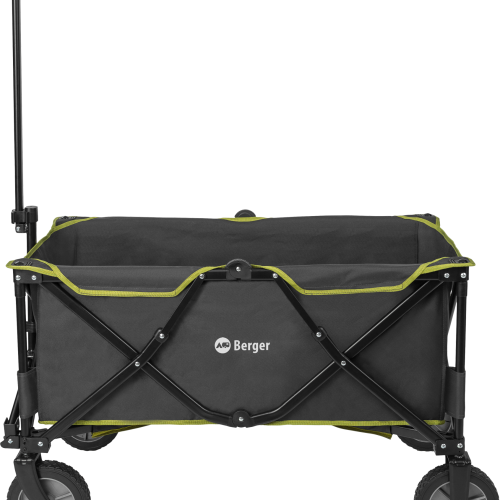 Berger Bollerwagen 129 Liter grau/grün - Transportieren & Befestigen