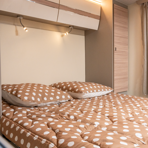 Berger Ready to go Bettdeckensystem 130/135x195/200 cm linke Ecke braun - Decken