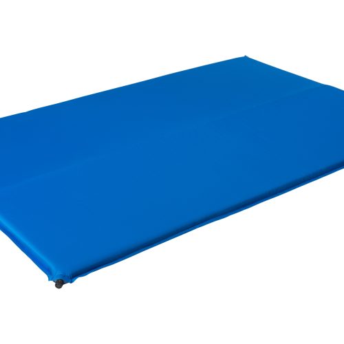 Berger Comfort Duo Selbstaufblasende Matte 196 x 130 x 5 cm blau  - Iso- & Campingmatten
