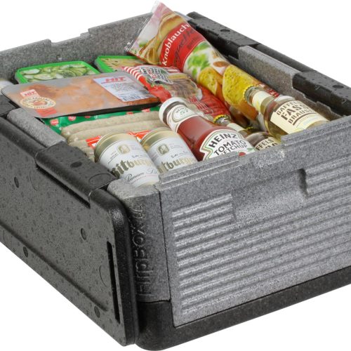 Overath Flip Box BIG faltbare Isolierbox 39 Liter - Passive Kühlboxen
