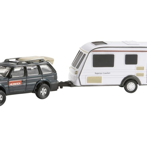 Auto mit Wohnwagen - Spielsachen von Happy People