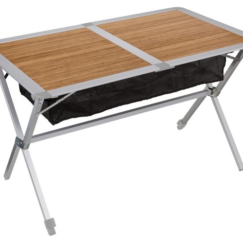 Berger Nera Bambus-Alu Rolltisch 115 x 75 cm  - Rolltische