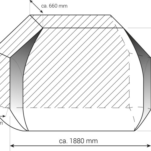 Hindermann Basic Zwoo 4 Fahrradschutzhülle für 4 Fahrräder - Schutzhüllen & Planen