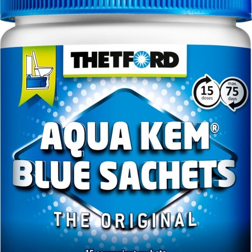 Thetford Aqua Kem Blue Sachets Sanitärzusatz 15 Tabs - Sanitärzusätze & -flüssigkeiten