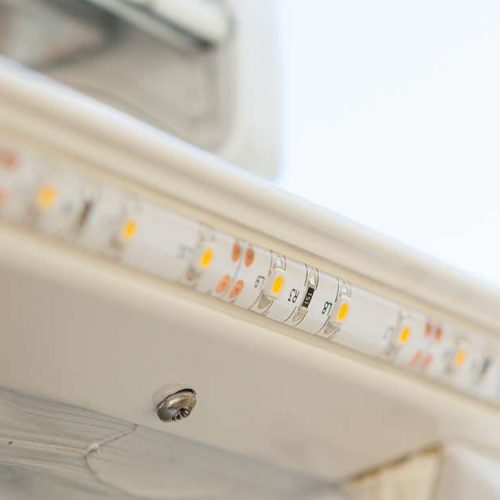 Dometic RainTec RT 100 LED-Regenrinne für Schiebetüren Fiat Ducato weiß - Ambiente & Beleuchtung