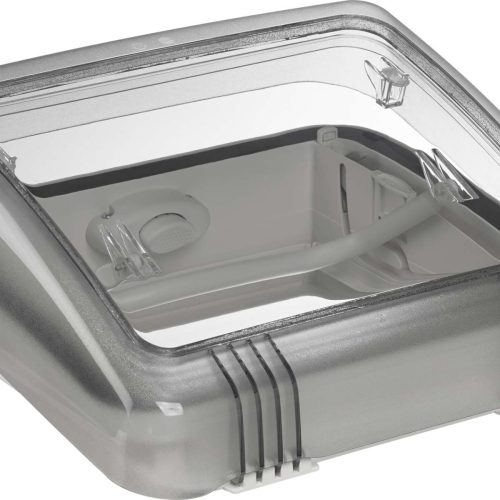 Dometic Micro Heki Dachfenster mit Fliegengitter und Verdunkelungsblende 280 x 280 mm Ohne Zwangsbelüftung - Dachhauben & Dachlüfter