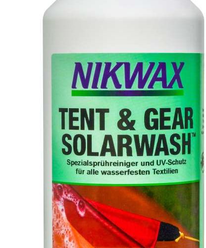Nikwax Tent&Gear SolarWash Spray 500 ml - Imprägnieren, Reinigen, Pflegen