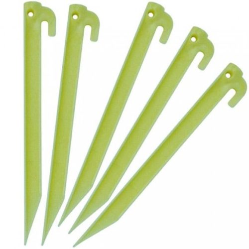 Berger Kunststoffheringe glow in the dark 5er Pack - Zeltheringe & Abspannmaterial