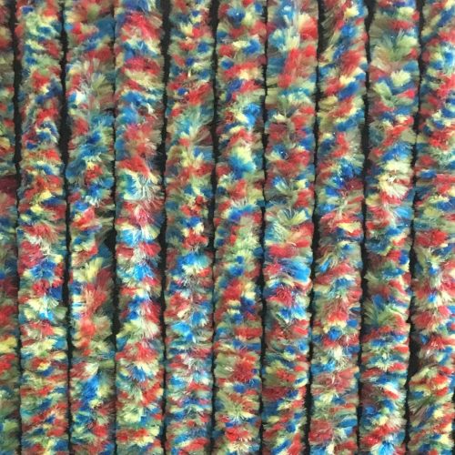 Chenille Flauschvorhang bunt 200 x 100 cm - Türvorhänge & Fliegengitter von Arisol