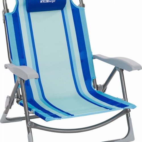Berger Beachline Klappstuhl mit Kissen - Strandstühle