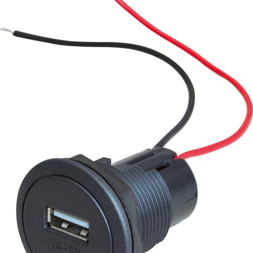 Pro Car USB Einbausteckdose 1x USB  - 12 / 24 V Einbausteckdosen von ProCar