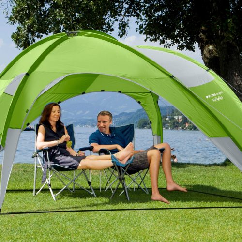 Berger Leichter Pavillon mit UV Schutz Bologna Grün - Pavillons & Tarps