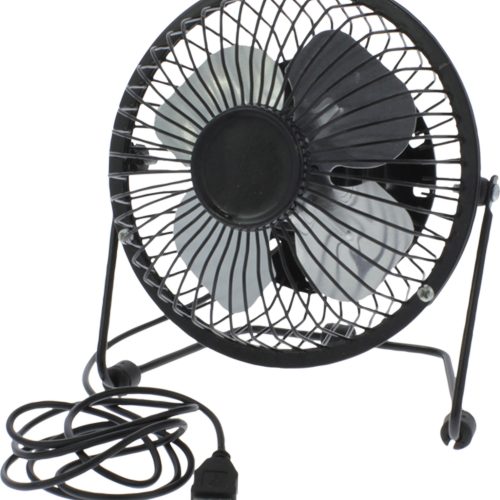 SHI mini Ventilator mit USB Anschluss schwarz - Ventilatoren