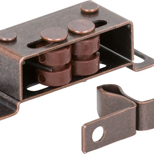 Fawo Möbelschnäpper Doppelrollen Metall mit Gegenstück - Scharniere, Beschläge & Möbelzubehör