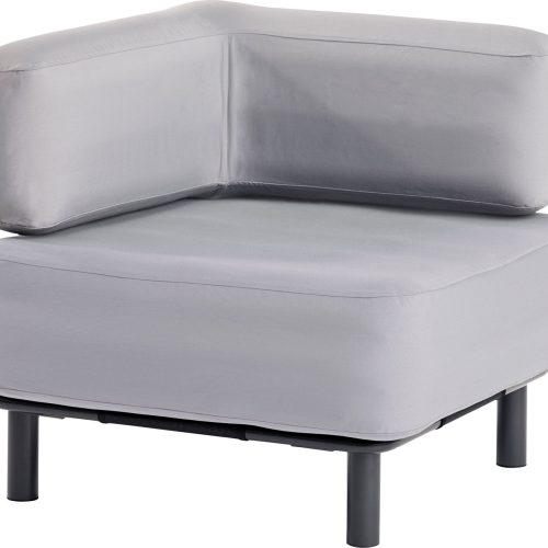 One Bar Element 1 aufblasbarer Eck-Sessel / Sitzelement Light Grey  - Relaxsessel