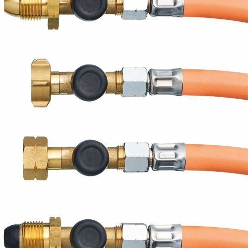 Truma Hochdruckschlauch 45 cm / G. 12 mit Schlauchbruchsicherung für DE; NL; FI; HU; PL - Gasregler & Gasschläuche