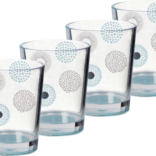 Brunner Acryl Trinkglas Deep Sea 300 ml 4er Set - Gläser