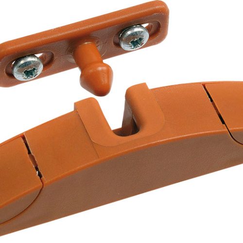 Fawo Möbelschnäpper WK 2 teilig braun - Scharniere, Beschläge & Möbelzubehör
