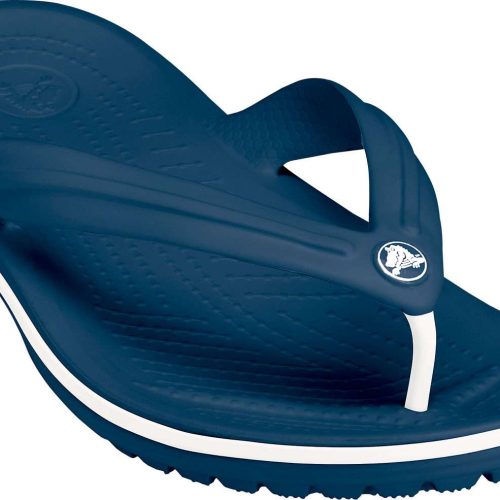 Crocs Crocband Flip Unisex Sandalen dunkelblau 41-42 - Herrenschuhe