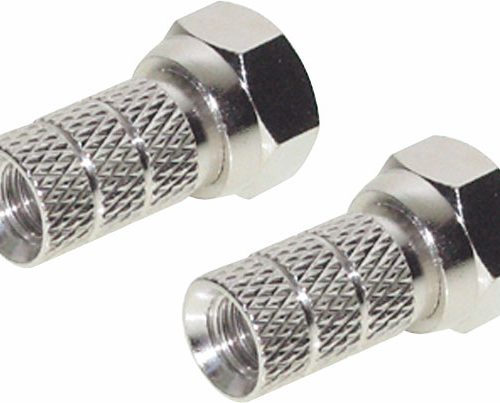 Berger F-Aufdrehstecker 2 Stück 5  mm - Sat-Zubehör