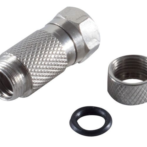 Berger F-Aufdrehstecker wasserdicht  - Sat-Zubehör