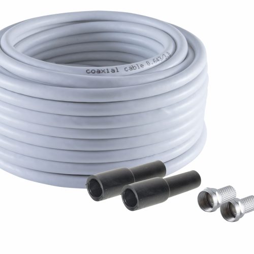 Berger Koaxial-Satellitenkabel 10 Meter  - Sat-Zubehör