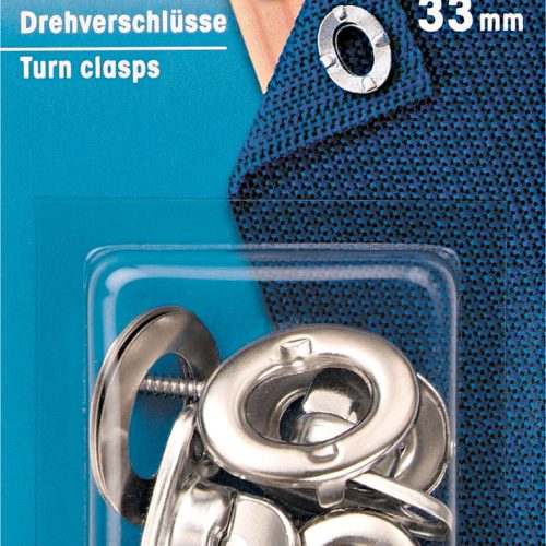 PRYM Drehverschlüsse silber 4 Stück - Sonstiges Zubehör Zelte