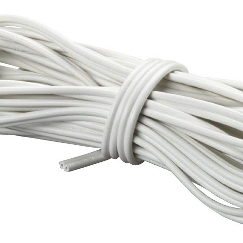 Flexible Zwillingsleitung Weiß 0,75 mm² Länge 5 m - Sonstiges Stromzubehör von AS-Schwabe