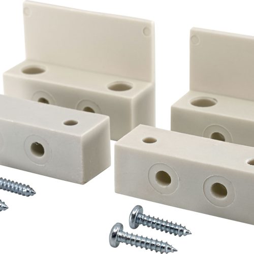 Thitronik Montageadapter weiß - Scharniere, Beschläge & Möbelzubehör