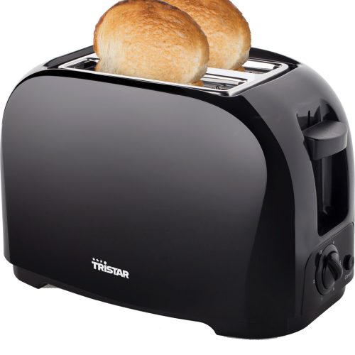 Tristar BR-1025 Toaster mit Brötchenaufsatz Schwarz 800 W - Kochgeräte & sonstiges