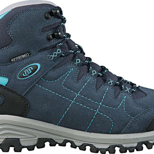 Brütting Mount Shasta High Damen Trekkingstiefel  blau 36 - Damenschuhe